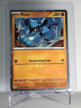 Pokémon TCG - Riolu - Mega Evolution - Cosmos Holo - 076/132